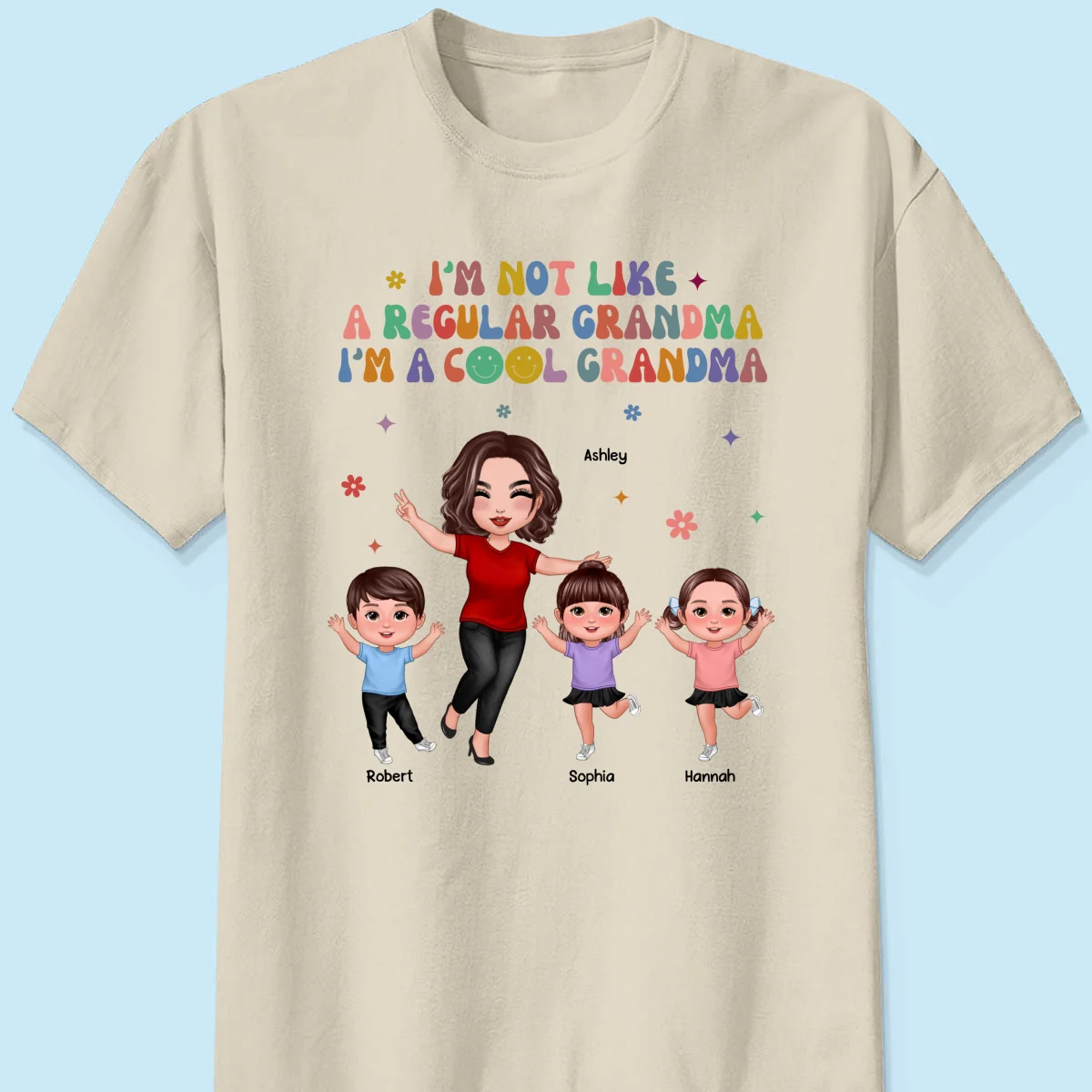 I'm A Cool Grandma Personalized Shirt - Image 10