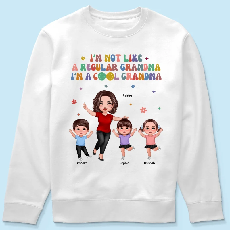I'm A Cool Grandma Personalized Shirt - Image 11