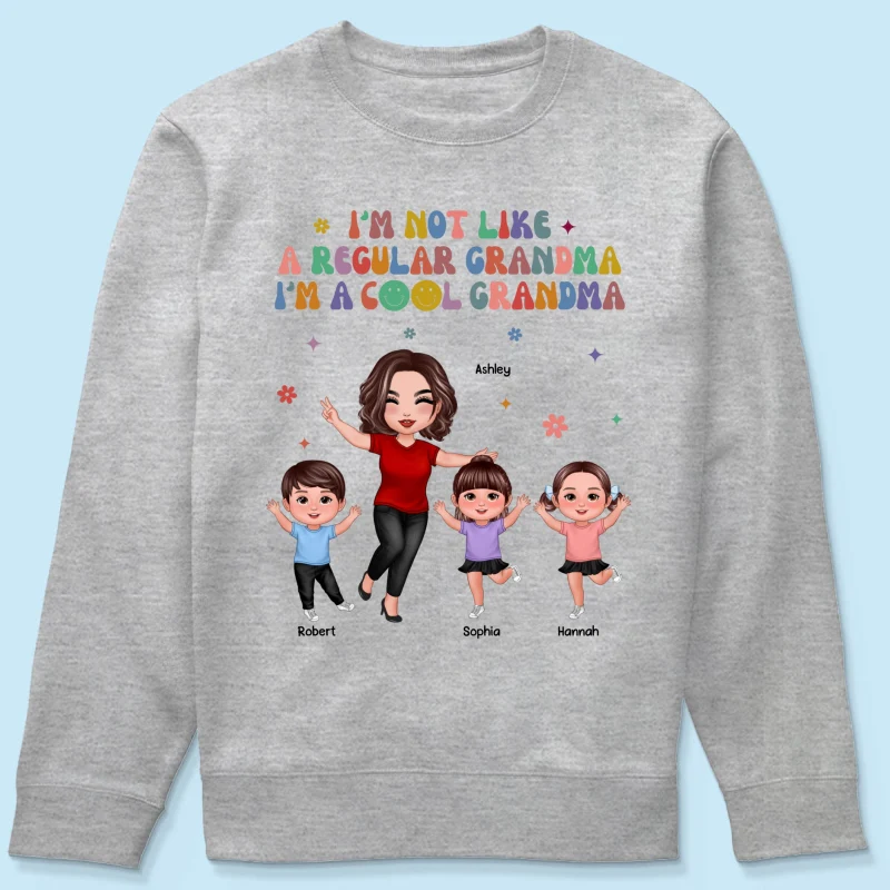 I'm A Cool Grandma Personalized Shirt - Image 12