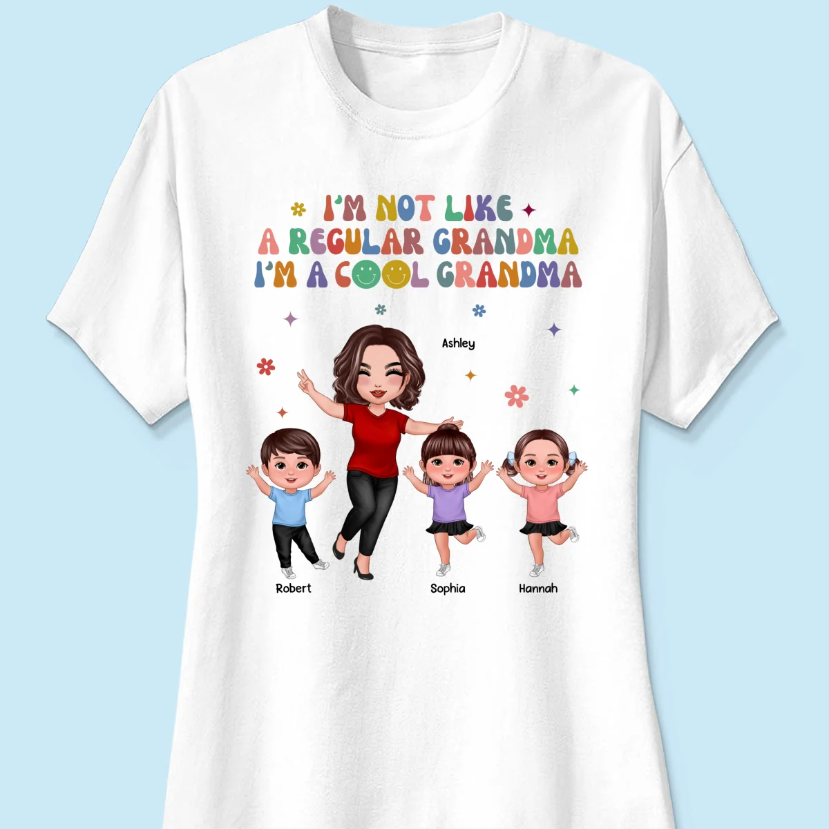 I'm A Cool Grandma Personalized Shirt - Image 15