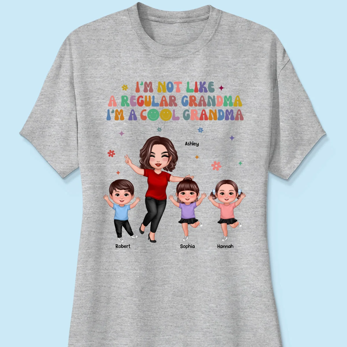 I'm A Cool Grandma Personalized Shirt - Image 16