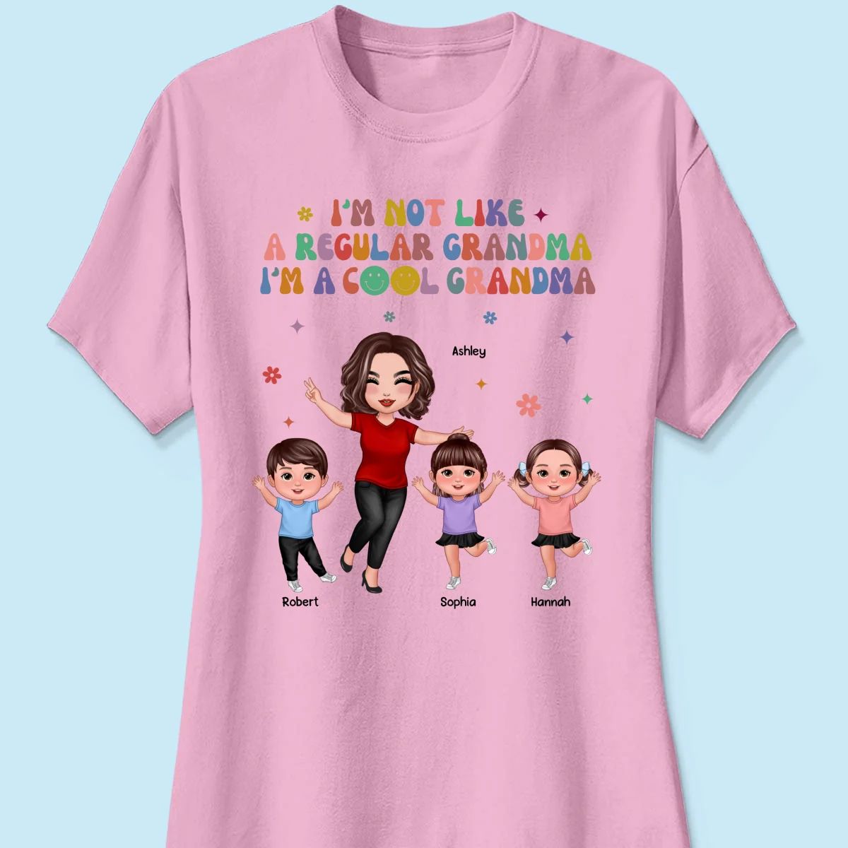 I'm A Cool Grandma Personalized Shirt - Image 17