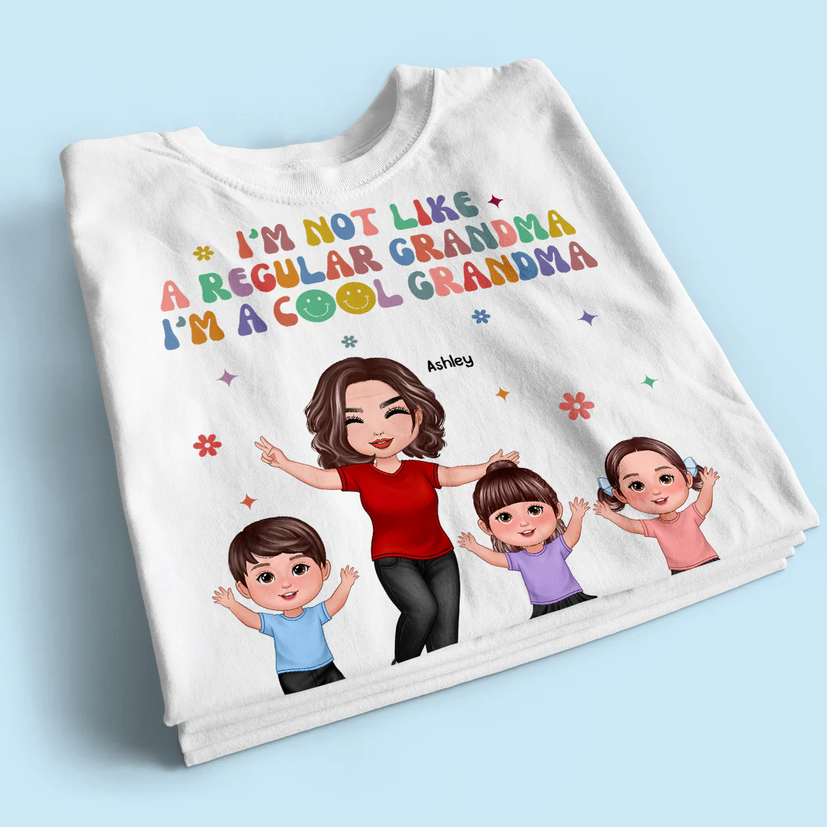 I'm A Cool Grandma Personalized Shirt - Image 2