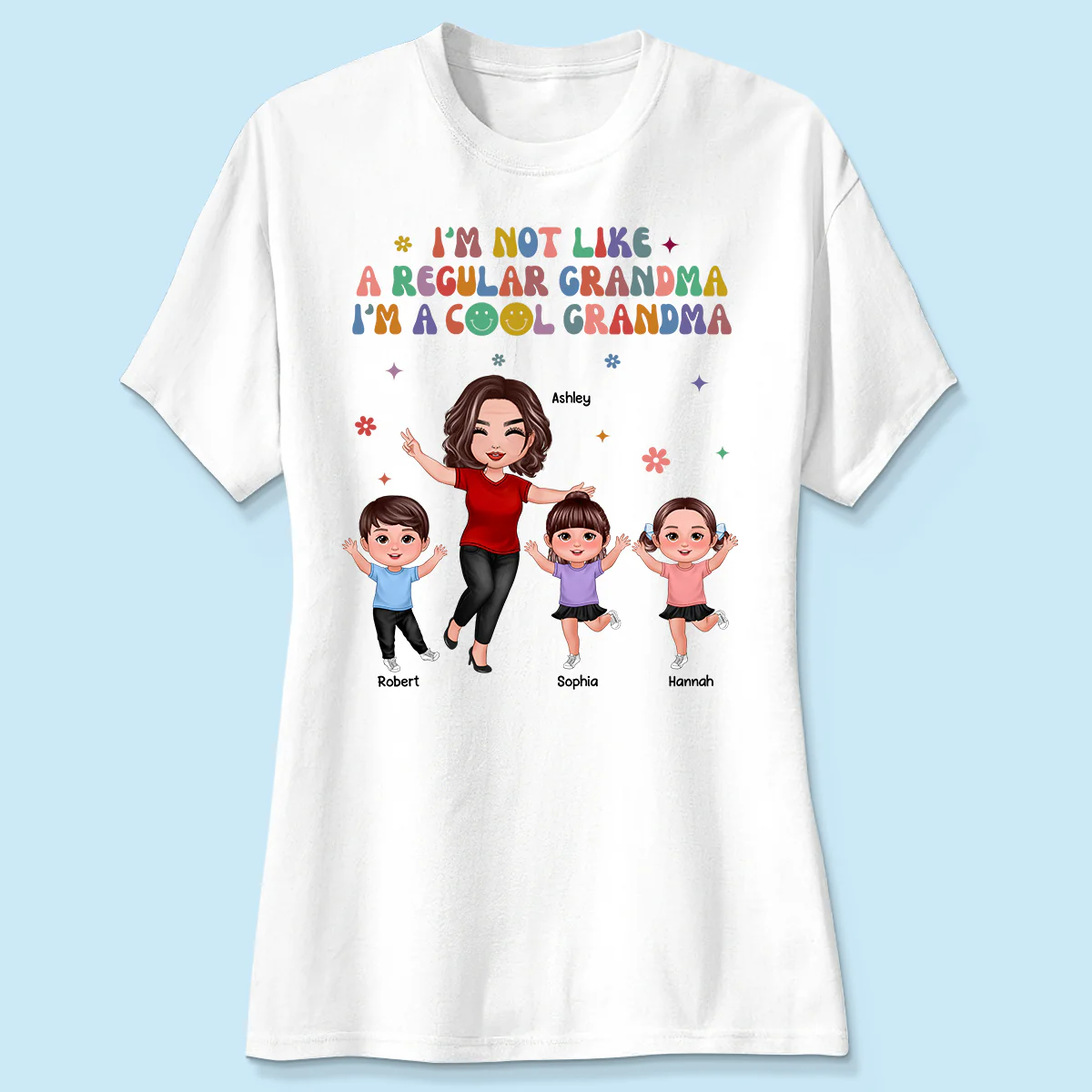 I'm A Cool Grandma Personalized Shirt - Image 4