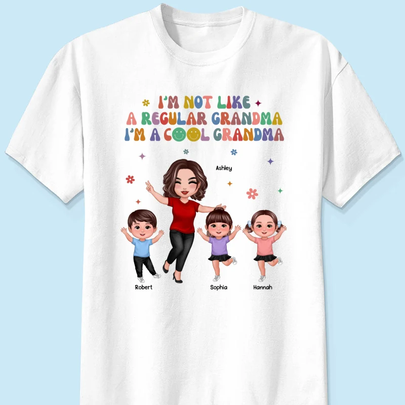 I'm A Cool Grandma Personalized Shirt - Image 7