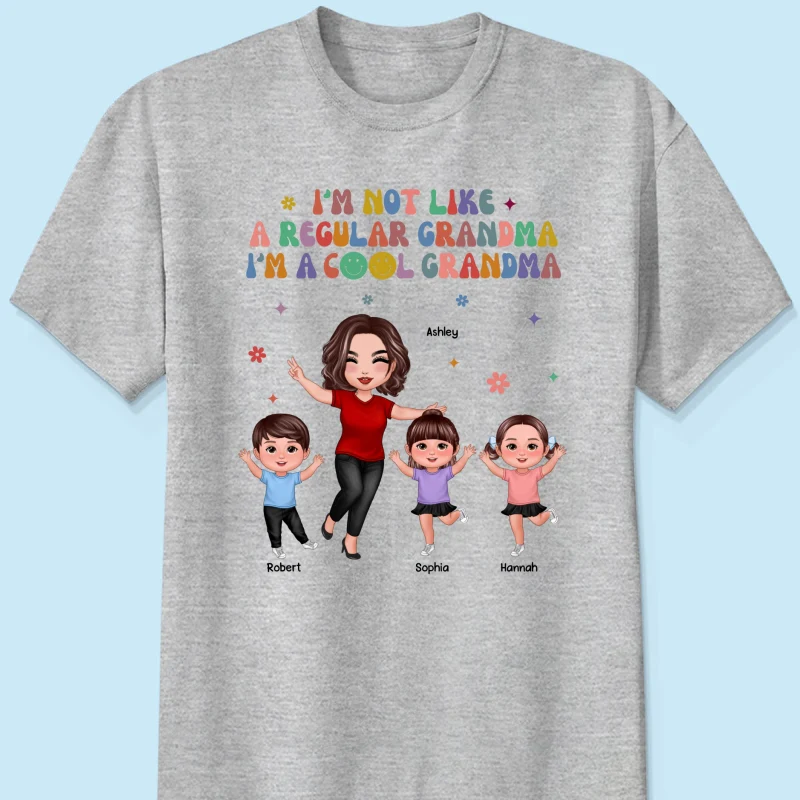 I'm A Cool Grandma Personalized Shirt - Image 8
