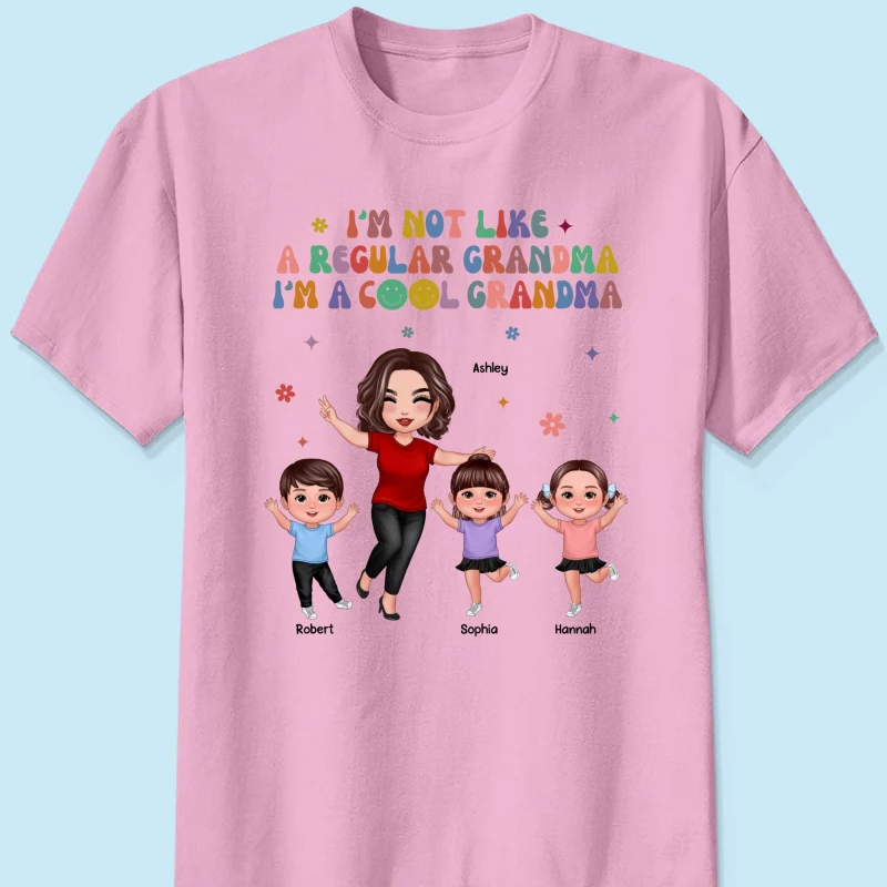 I'm A Cool Grandma Personalized Shirt - Image 9