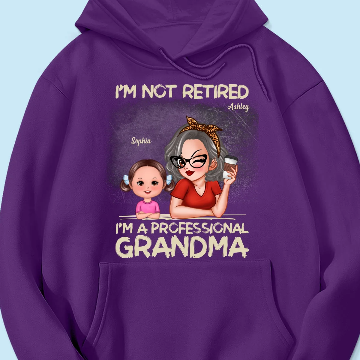 I'm Not Retired I'm A Professional Grandma Personalized Dark Color Shirt, Retirement Gift For Grandma - Image 18