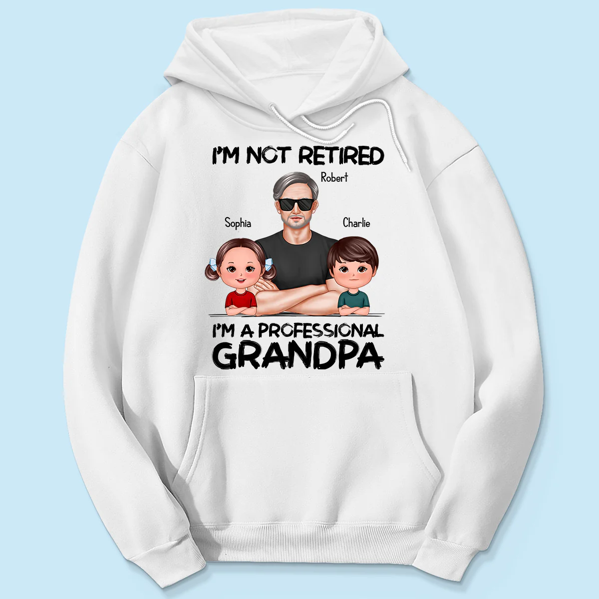I'm Not Retired I'm A Professional Grandpa - Personalized Shirt - Retirement Gift For Grandpa - Image 5