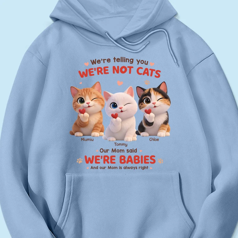 I'm Telling You I'm Not A Cat - Personalized Shirt - Sentimental Gift for Cat Moms - Image 67