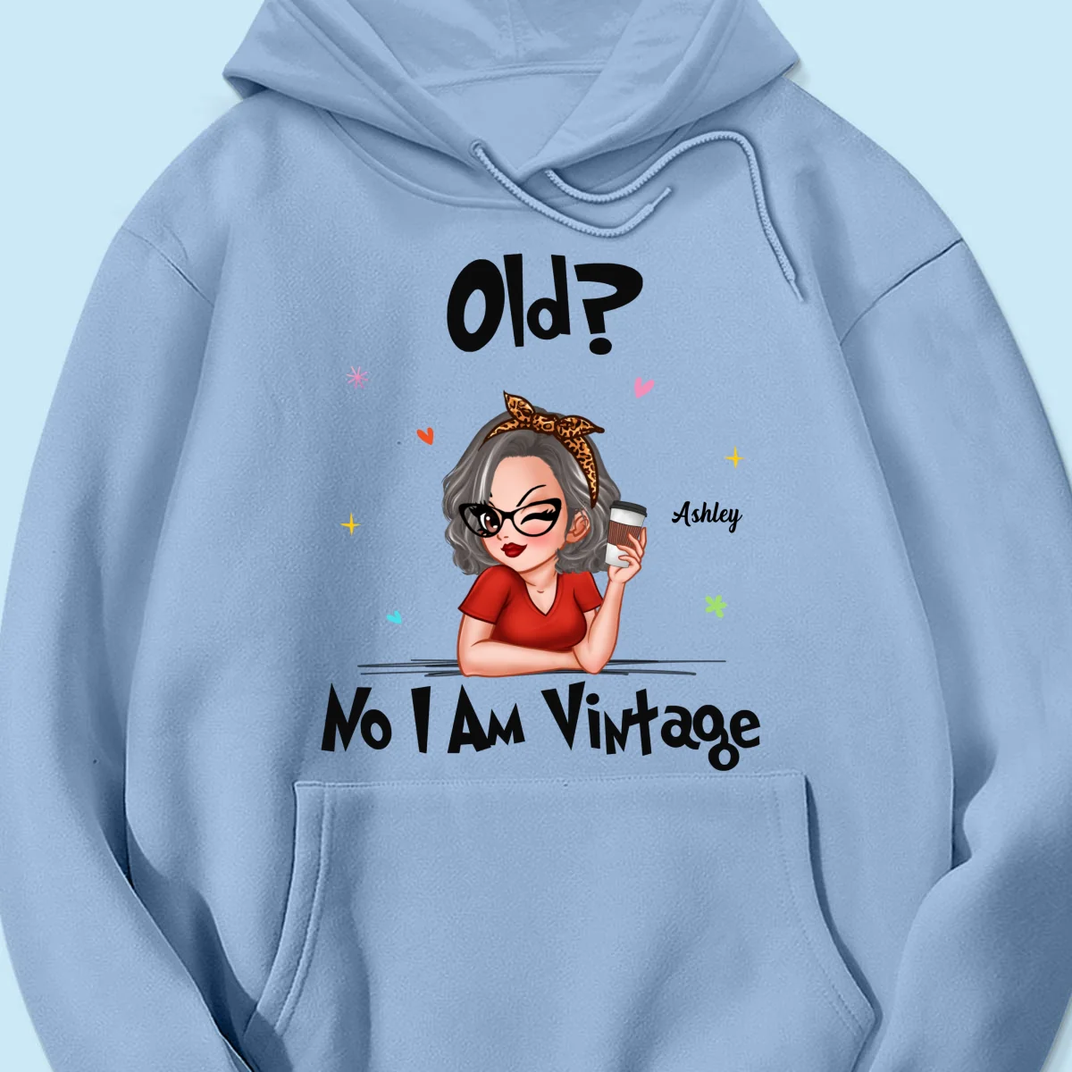 I‘m Vintage Not Old Gift For Grandma Personalized Shirt - Image 20