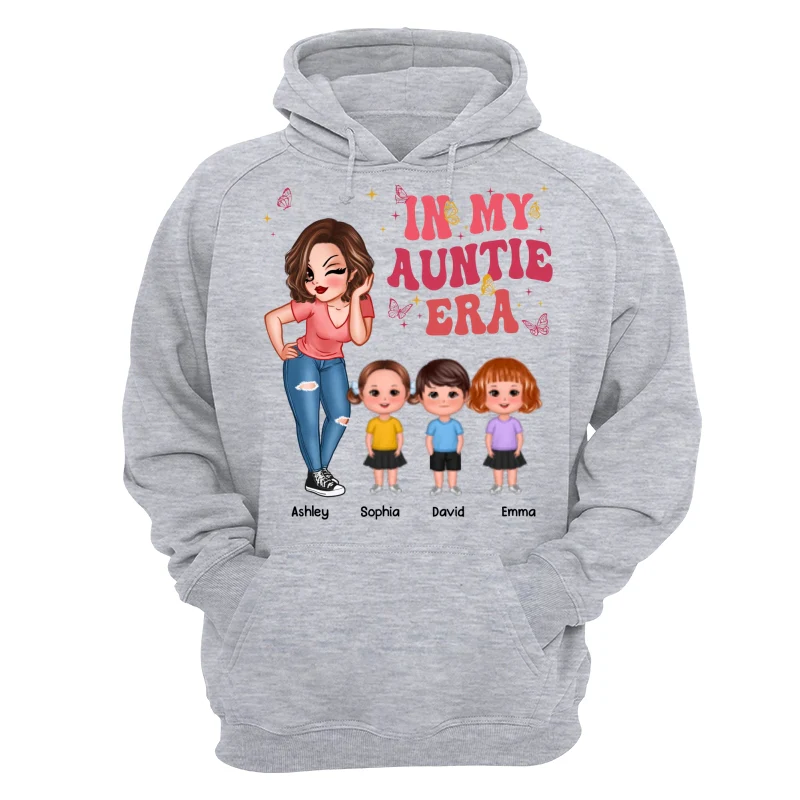 In My Auntie Era Pretty Woman With Cute Kids Personalized Shirt - Image 14