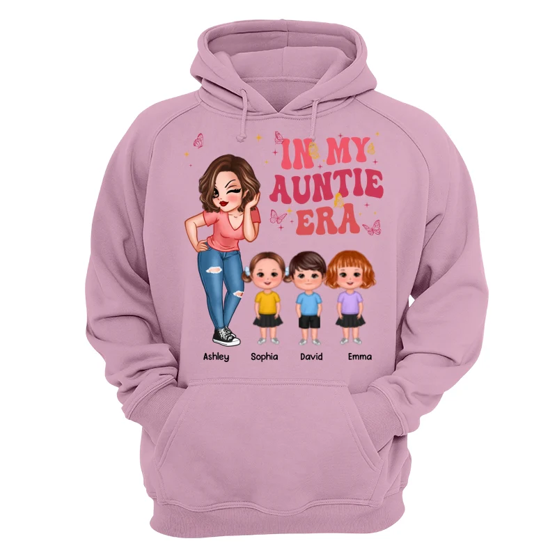 In My Auntie Era Pretty Woman With Cute Kids Personalized Shirt - Image 15