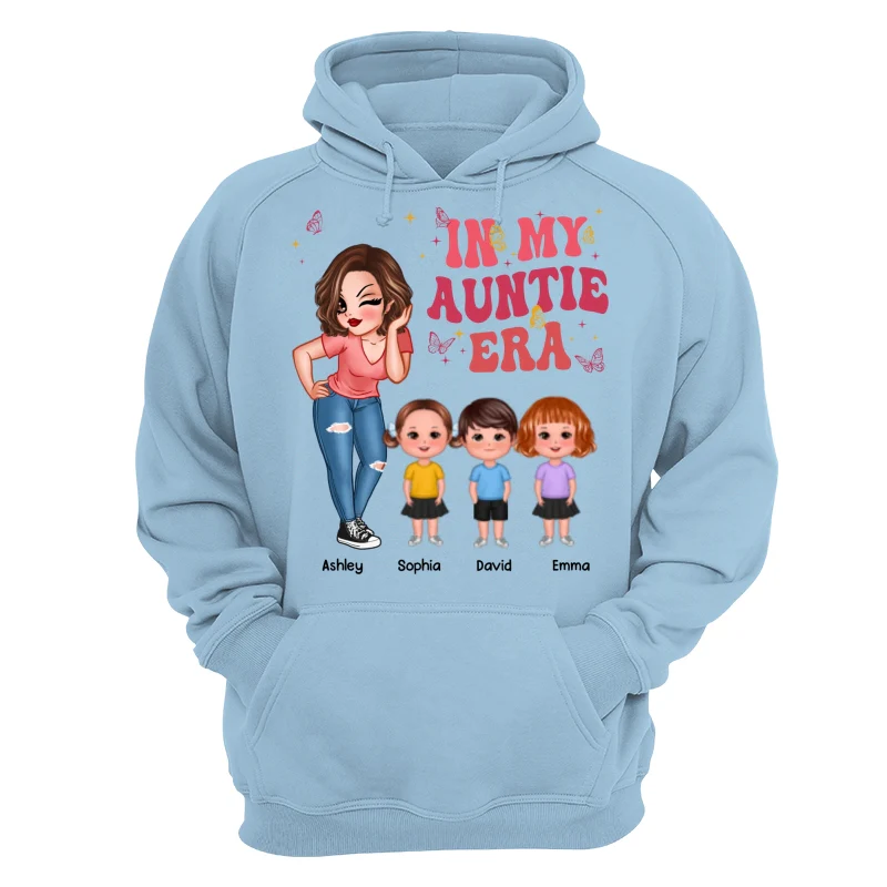 In My Auntie Era Pretty Woman With Cute Kids Personalized Shirt - Image 16
