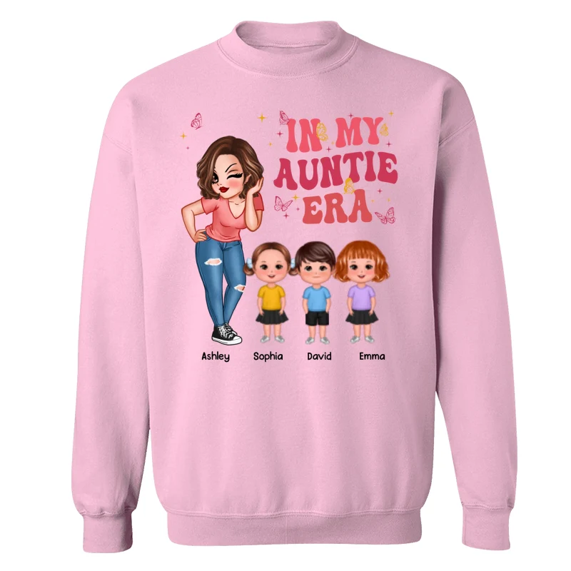 In My Auntie Era Pretty Woman With Cute Kids Personalized Shirt - Image 19