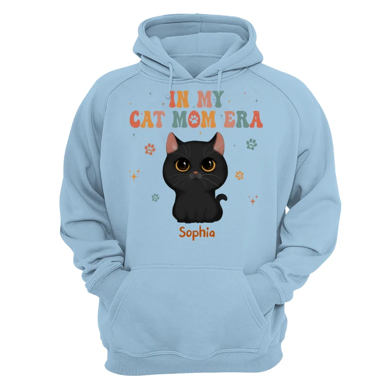 In My Cat Mom Era Cute Watercolor Cats Personalized Shirt - Image 16