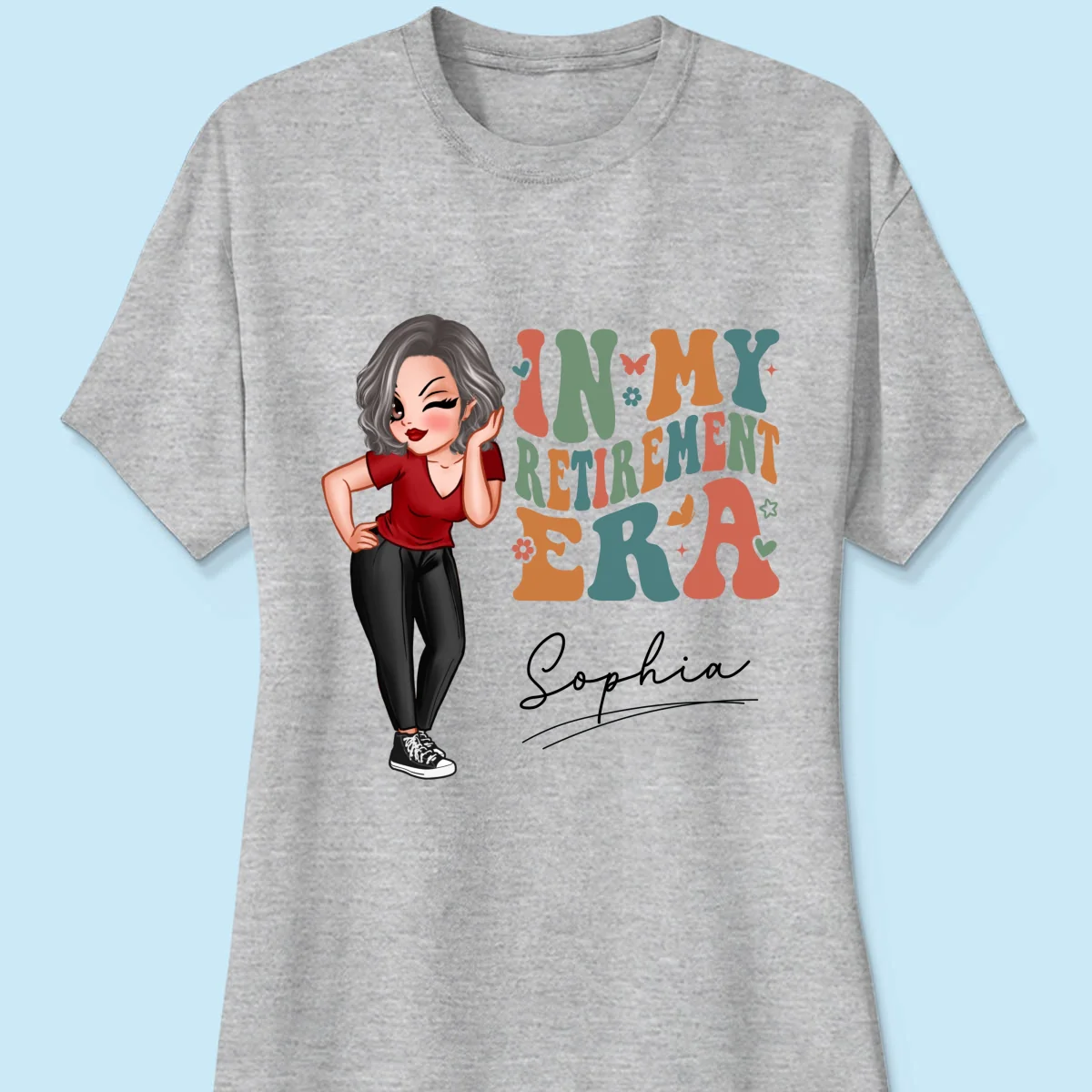 In My Retirement Era Personalized Shirt - Image 10