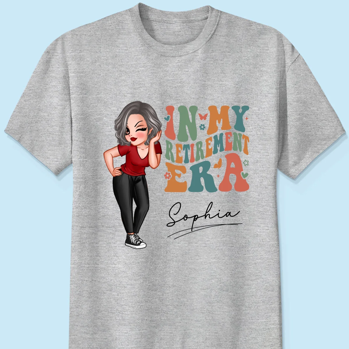 In My Retirement Era Personalized Shirt - Image 6