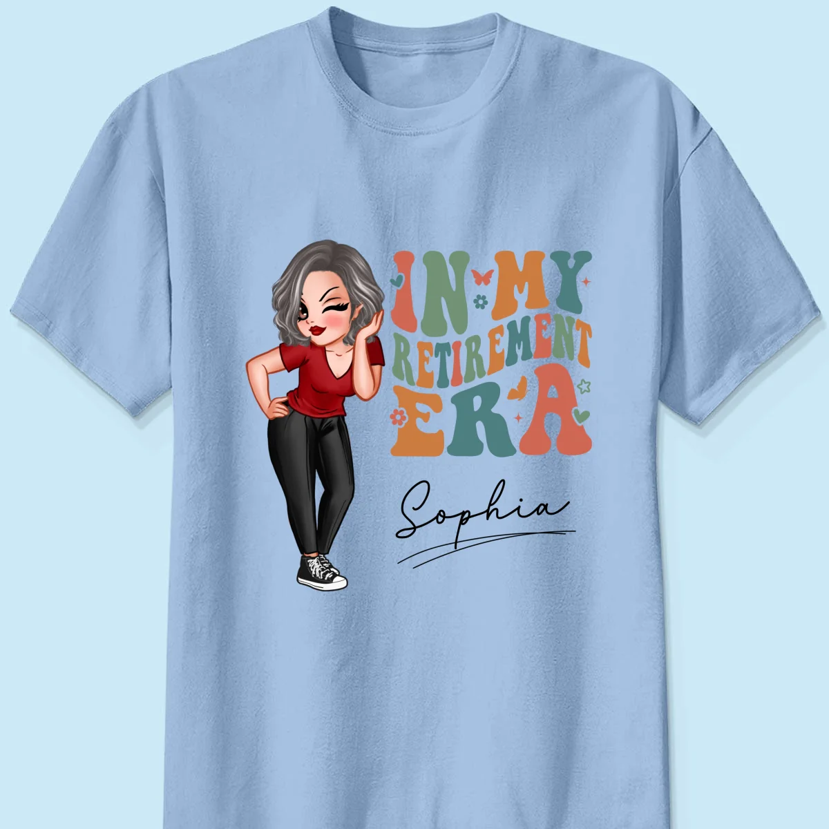 In My Retirement Era Personalized Shirt - Image 8