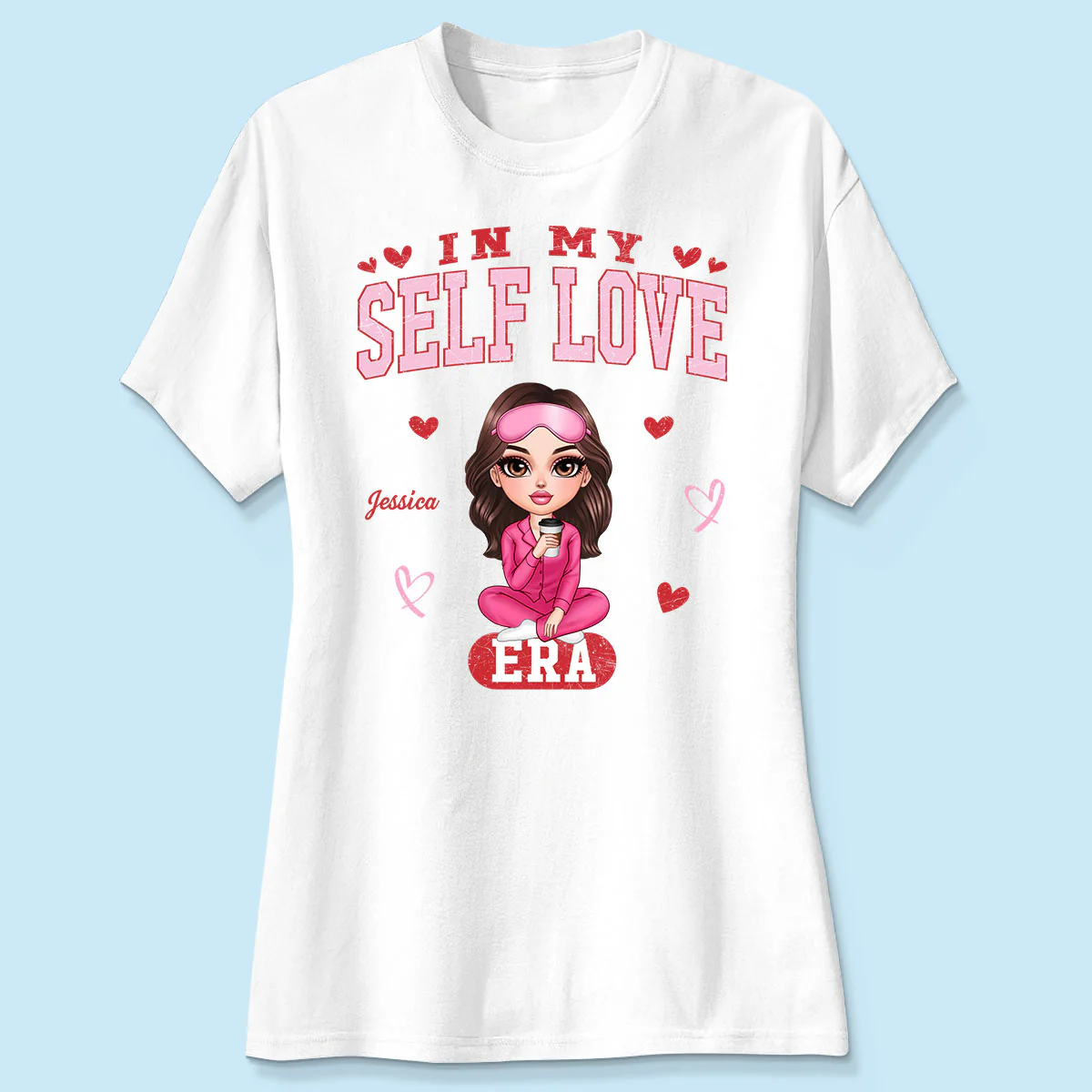 In My Self Love Era Valentine's Personalized Sweater, Personalized Anti- Sweater - Image 6