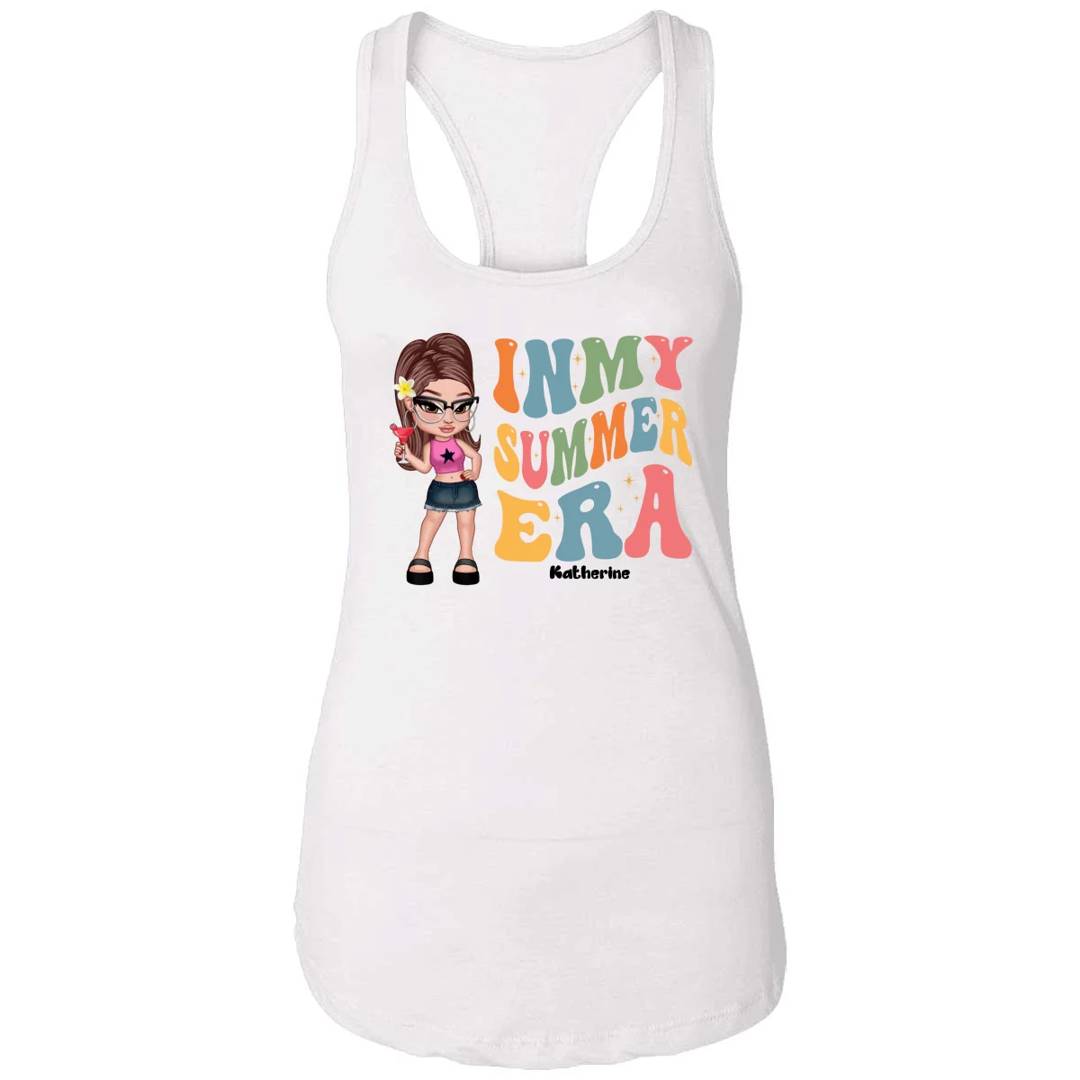 In My Summer Era Y2K Style Personalized Shirt - Image 15