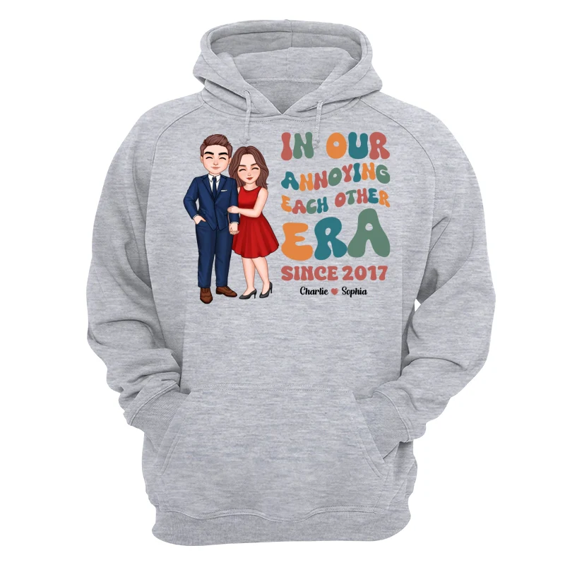 In Our Annoying Each Other Era Funny Couple Personalized Shirt - Image 14