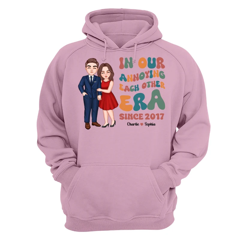 In Our Annoying Each Other Era Funny Couple Personalized Shirt - Image 15