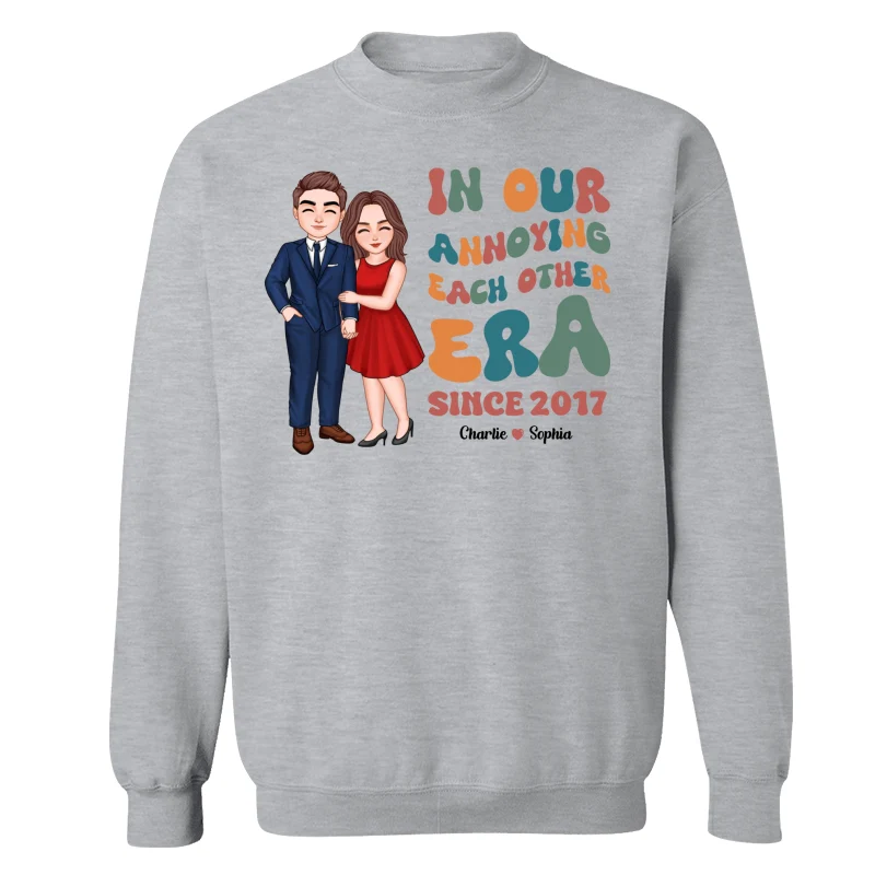 In Our Annoying Each Other Era Funny Couple Personalized Shirt - Image 18