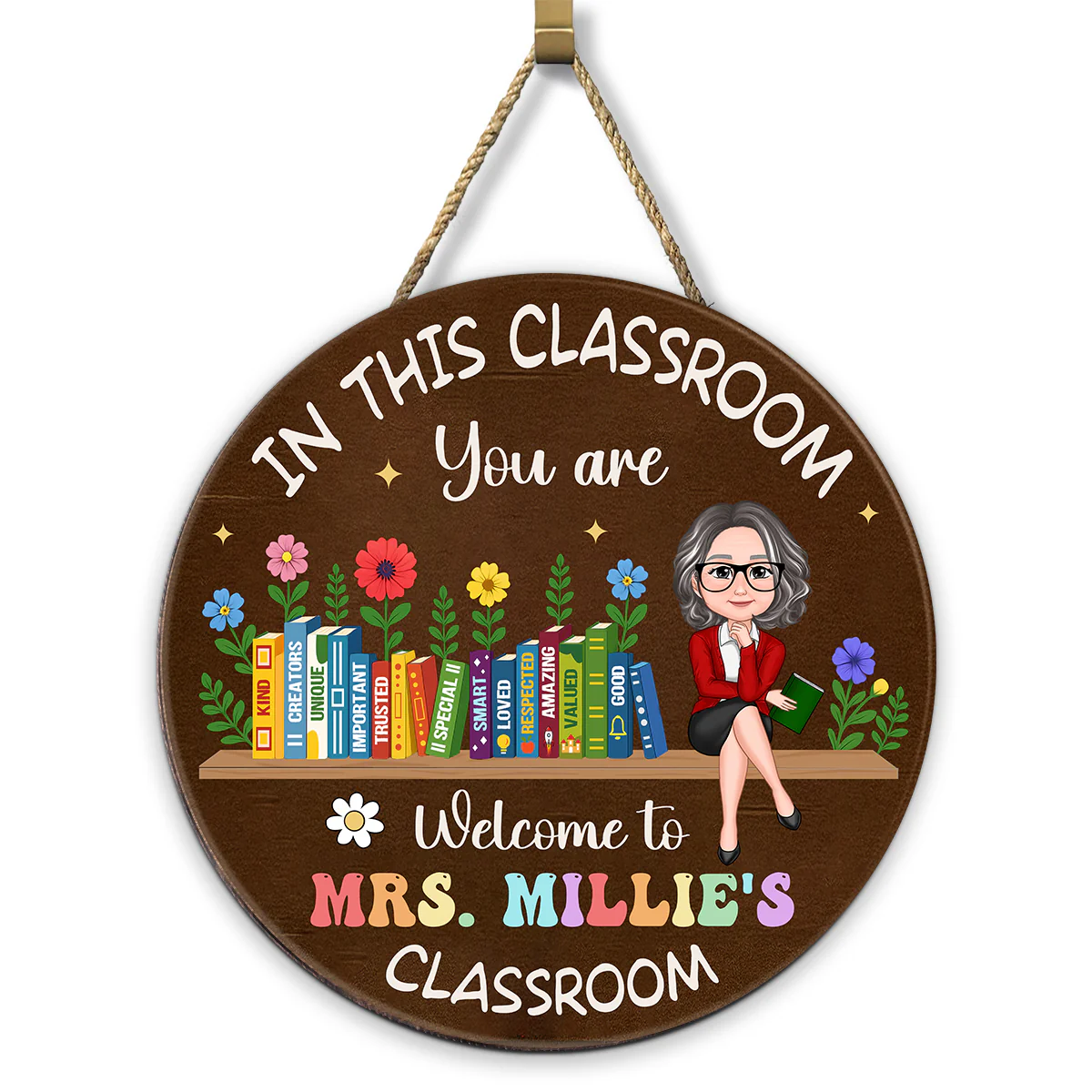 In This Classroom You Are Kind, Creators, Unique Personalized Door Sign, Classroom Decor, Teacher Appreciation Gift, Back To School Gift - Image 10