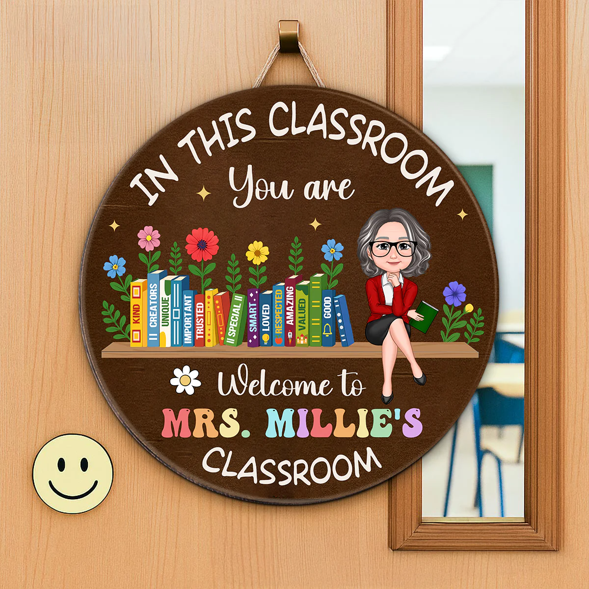 In This Classroom You Are Kind, Creators, Unique Personalized Door Sign, Classroom Decor, Teacher Appreciation Gift, Back To School Gift - Image 4