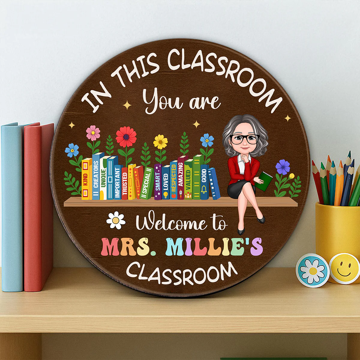 In This Classroom You Are Kind, Creators, Unique Personalized Door Sign, Classroom Decor, Teacher Appreciation Gift, Back To School Gift - Image 5