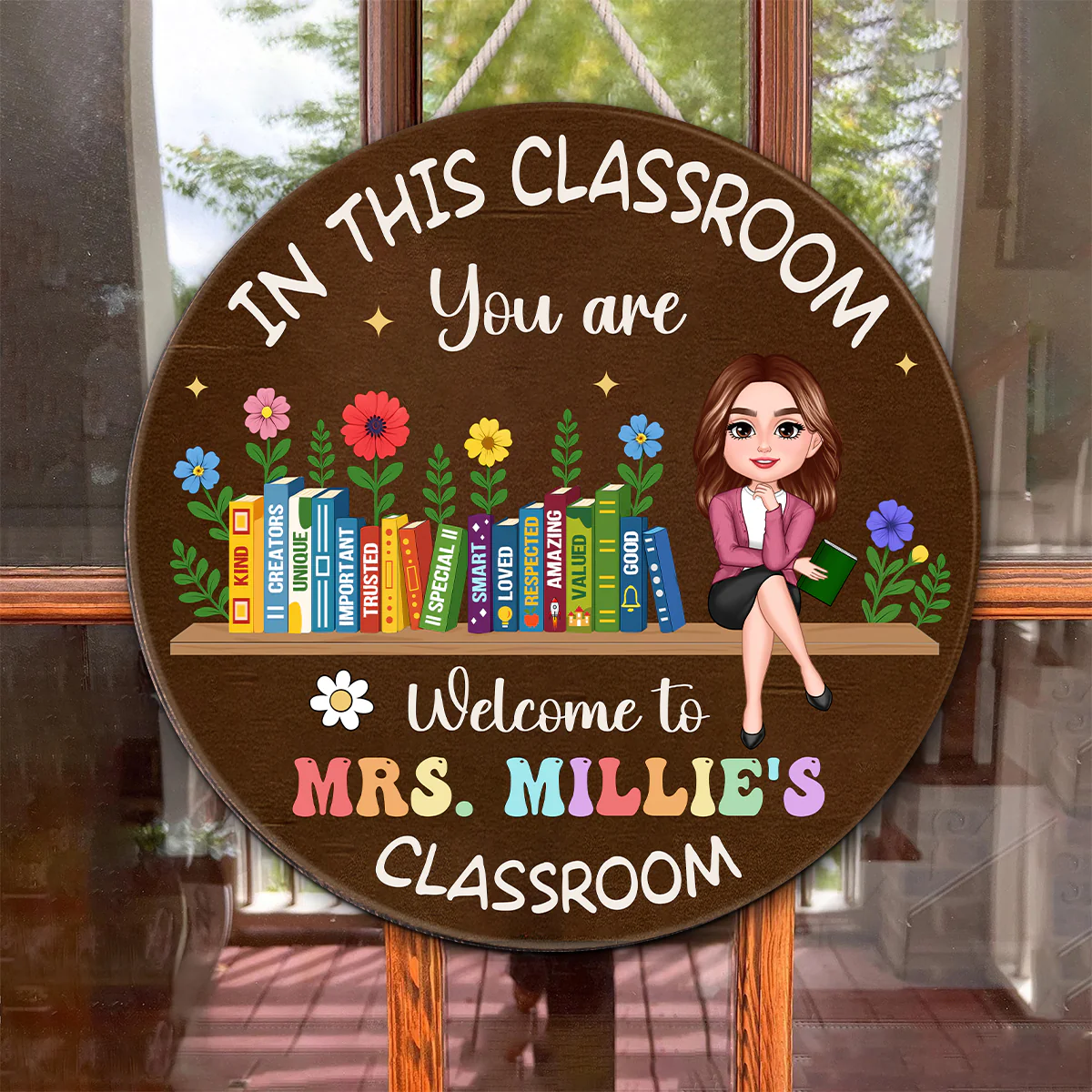 In This Classroom You Are Kind, Creators, Unique Personalized Door Sign, Classroom Decor, Teacher Appreciation Gift, Back To School Gift - Image 7