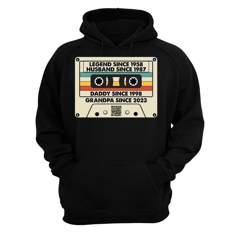Legend Since Cassette Tape QR Code Father‘s Day Personalized Shirt - Image 11