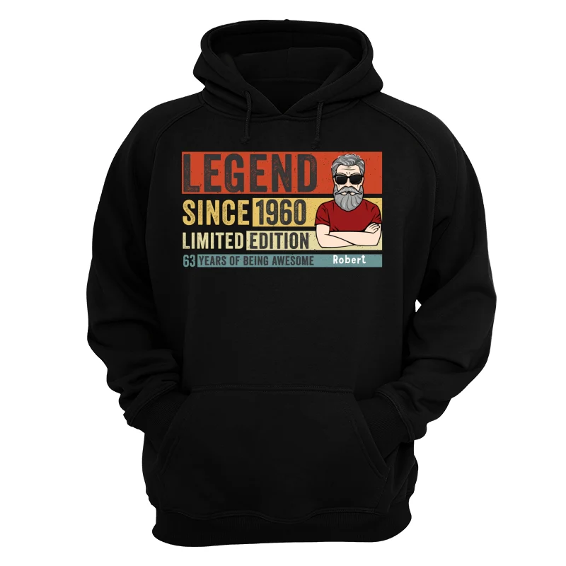 Legend Since Limited Edition Being Awesome Old Man Young Man Retro Style Personalized Shirt - Image 11