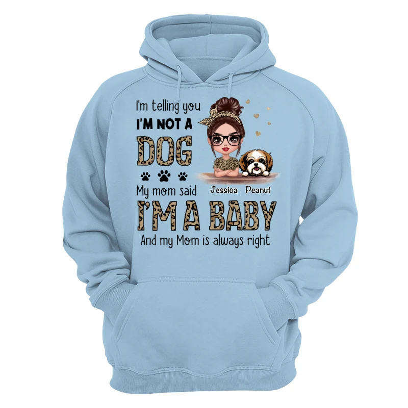 Leopard Shirt Dog Babies Dog Mom Personalized Shirt - Image 16