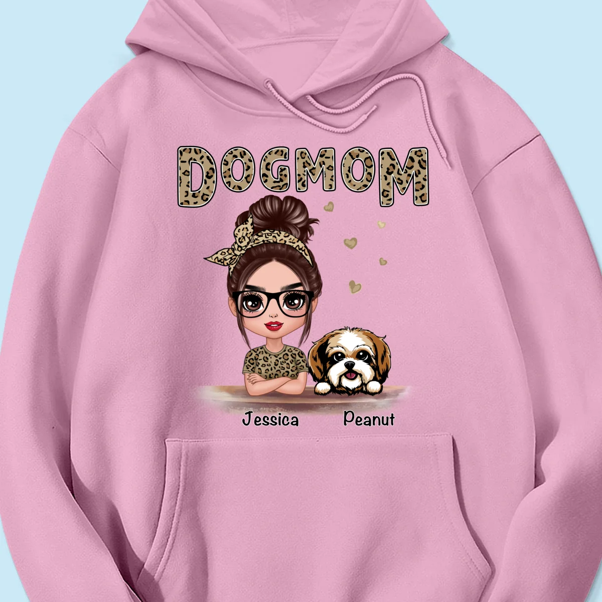 Leopard Shirt Doll Dog Mom - Personalized Shirt - Image 19