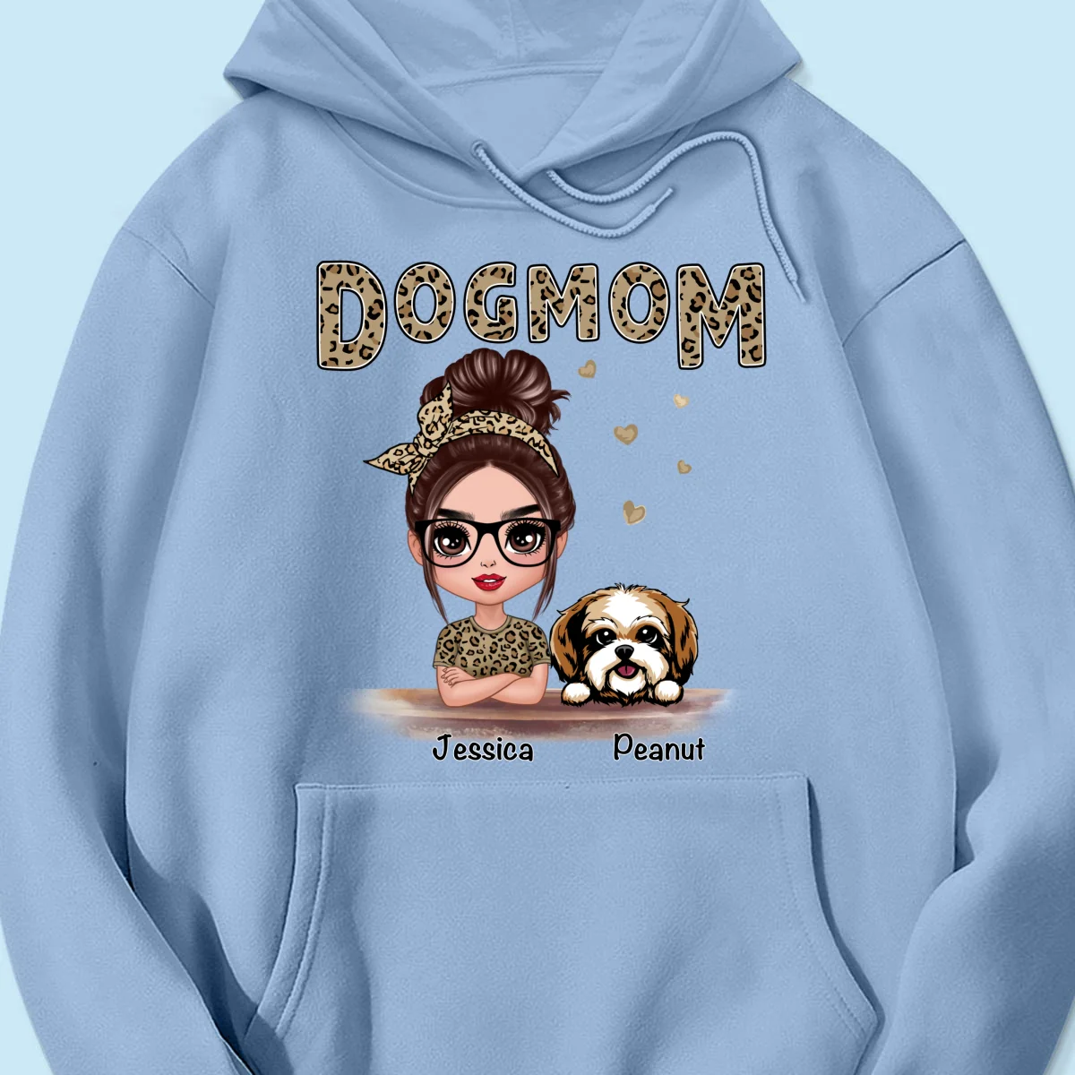 Leopard Shirt Doll Dog Mom - Personalized Shirt - Image 20