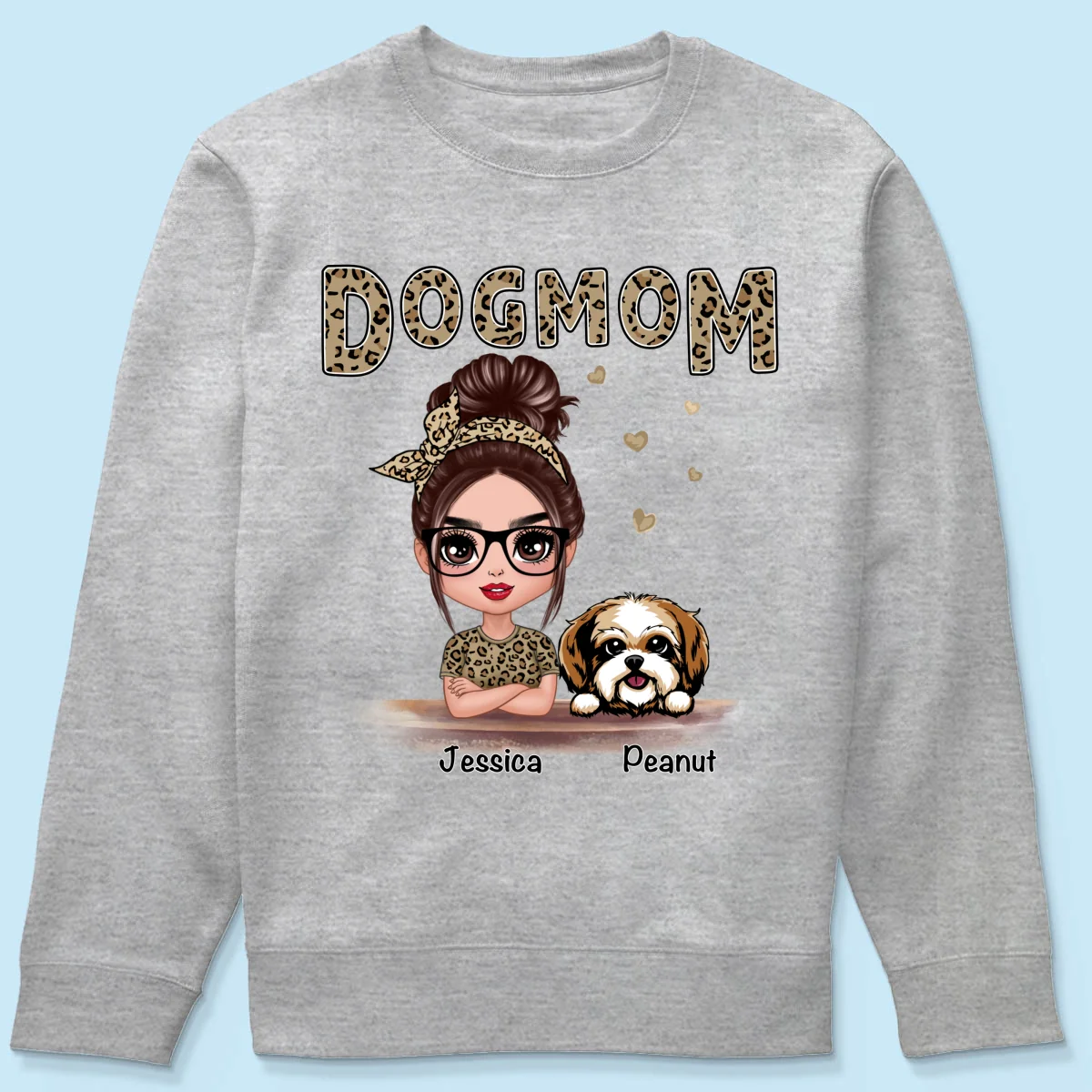 Leopard Shirt Doll Dog Mom - Personalized Shirt - Image 22