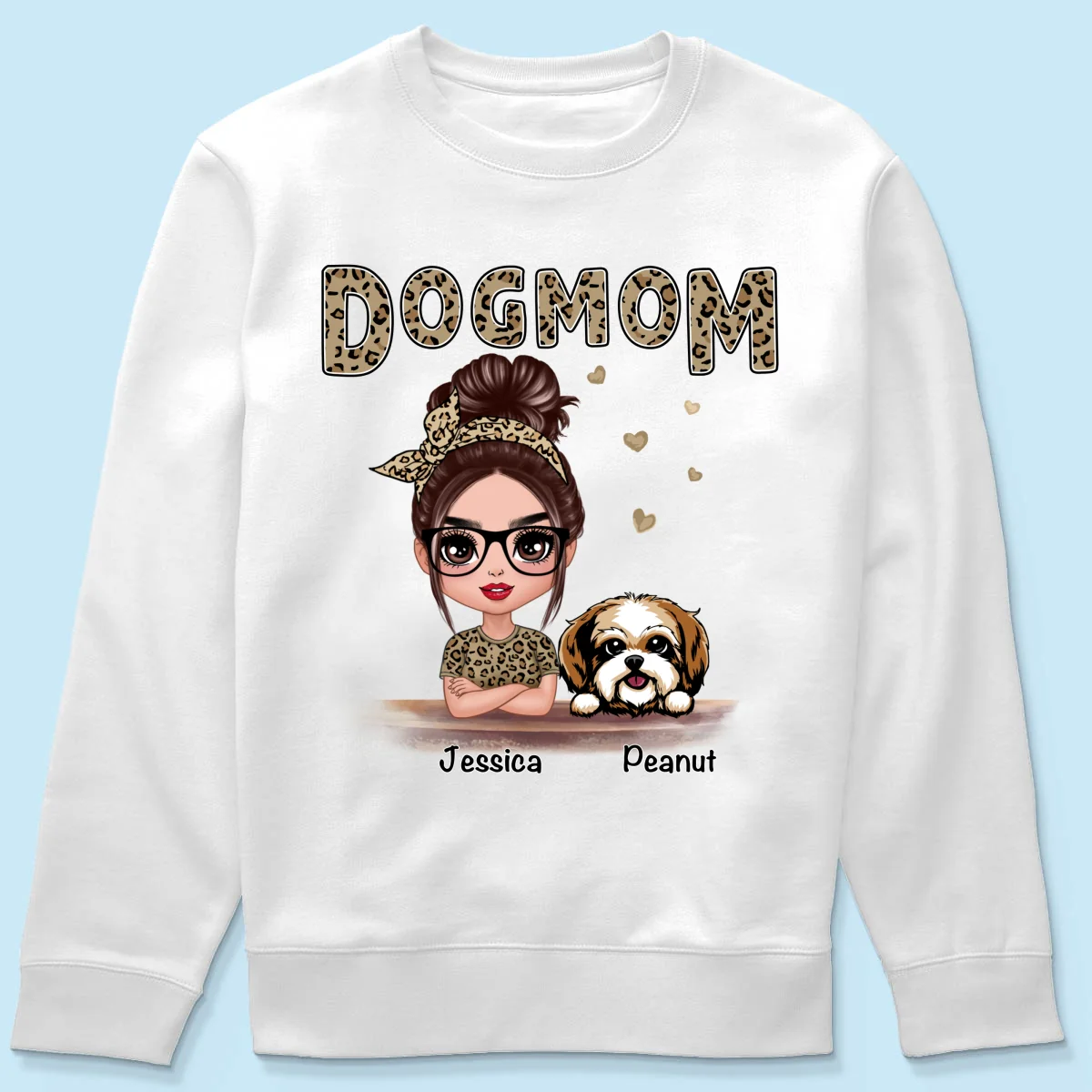 Leopard Shirt Doll Dog Mom Personalized Shirt - Image 19