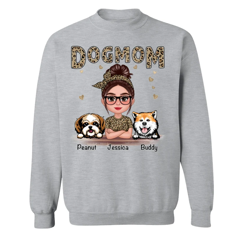 Leopard Shirt Pretty Doll Dog Mom Personalized Shirt - Image 18