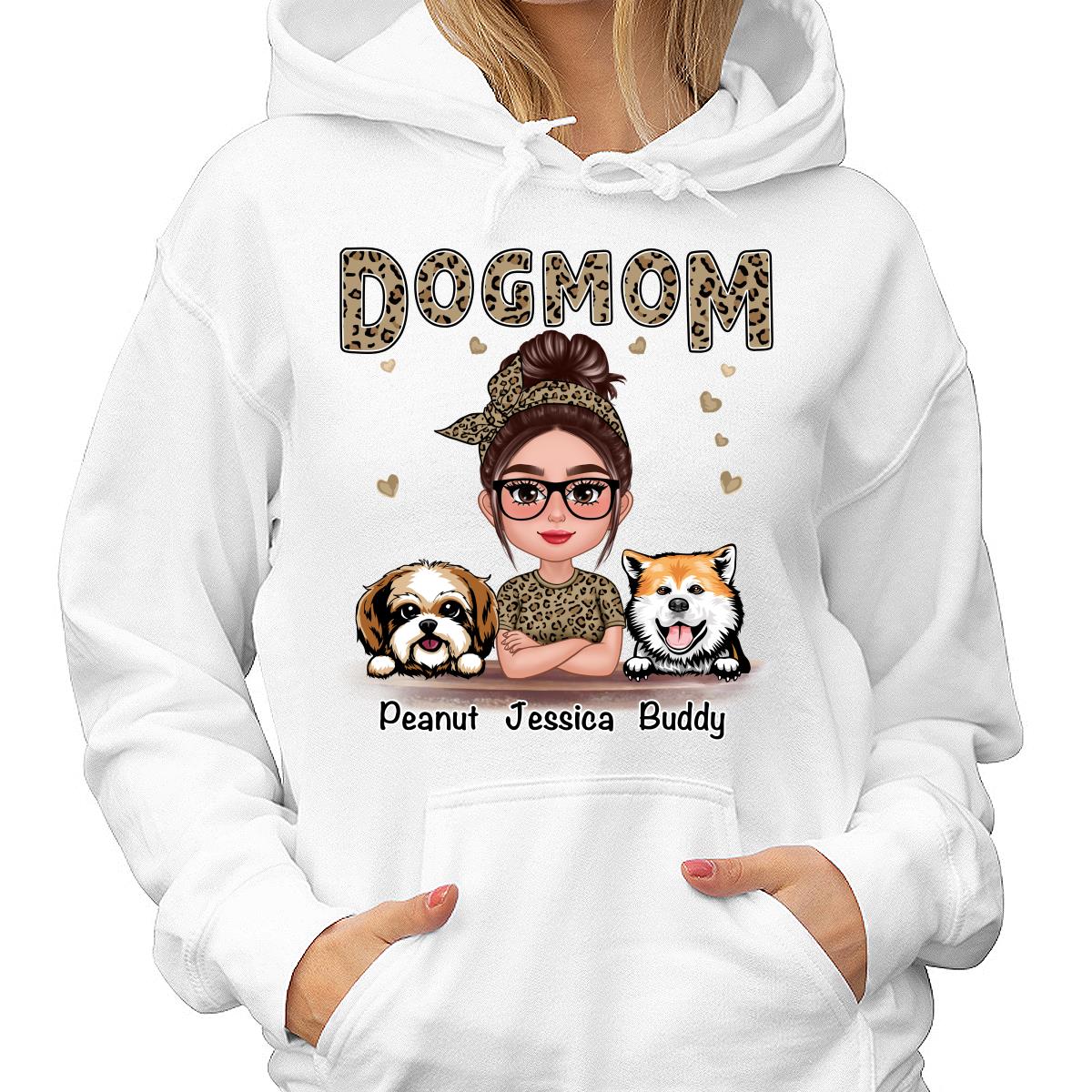 Leopard Shirt Pretty Doll Dog Mom Personalized Shirt - Image 4