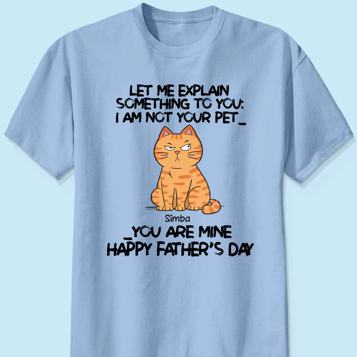 Let Me Explain Funny Cartoon Cats Mother‘s Day Father’s Day Gift Personalized Shirt - Image 10
