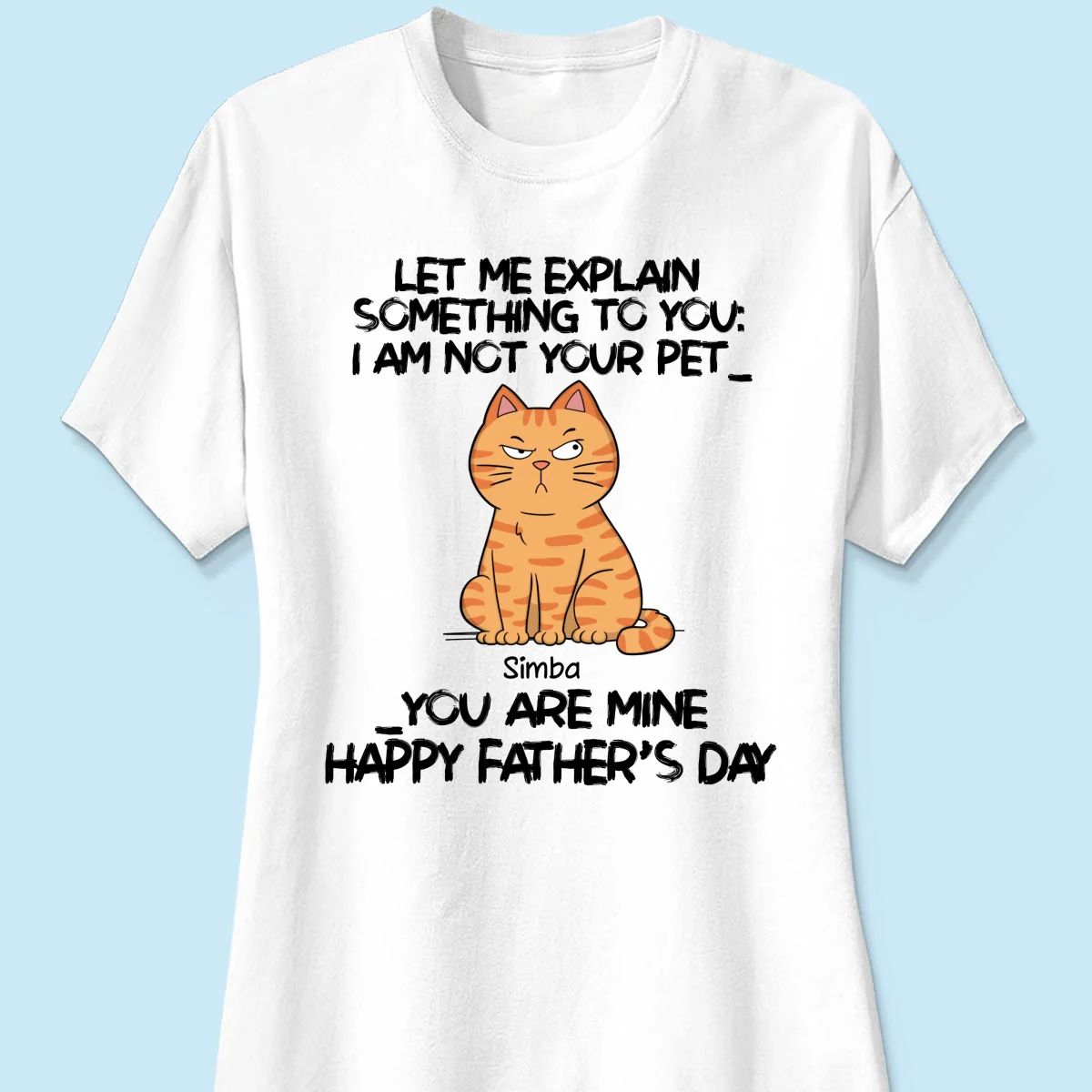 Let Me Explain Funny Cartoon Cats Mother‘s Day Father’s Day Gift Personalized Shirt - Image 11