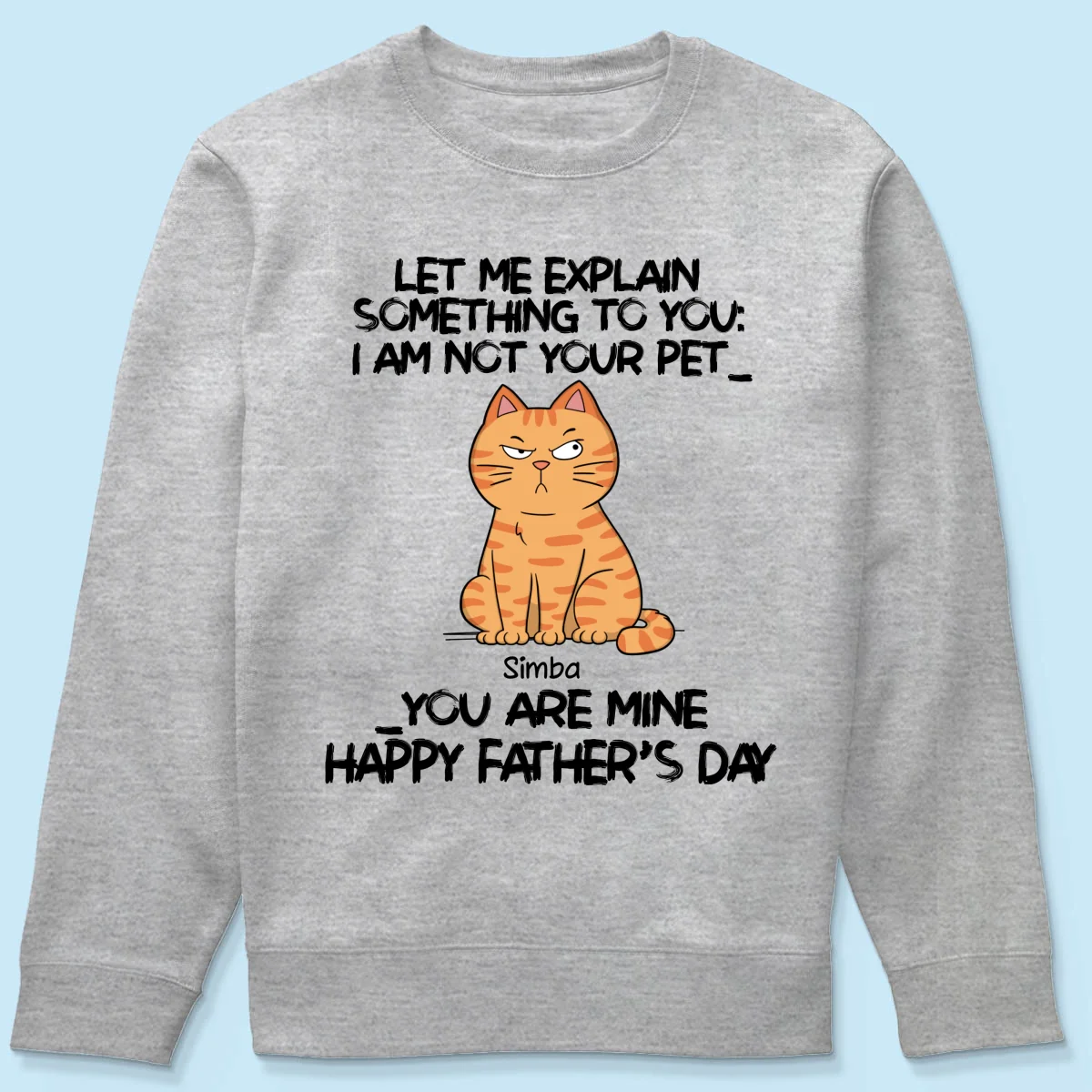 Let Me Explain Funny Cartoon Cats Mother‘s Day Father’s Day Gift Personalized Shirt - Image 20