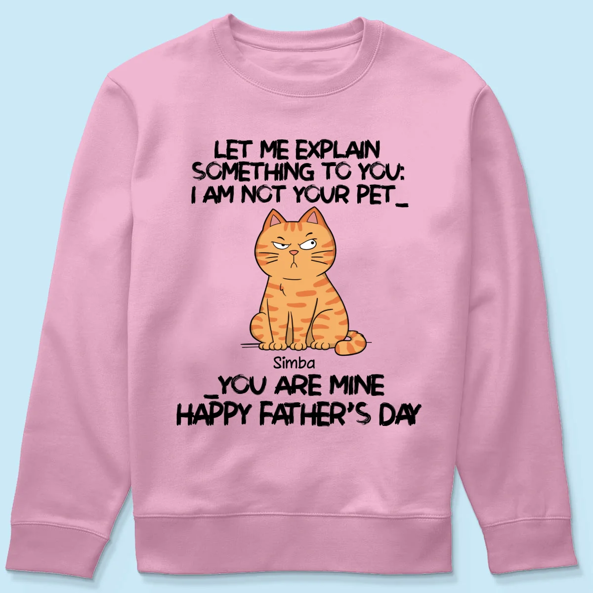 Let Me Explain Funny Cartoon Cats Mother‘s Day Father’s Day Gift Personalized Shirt - Image 21