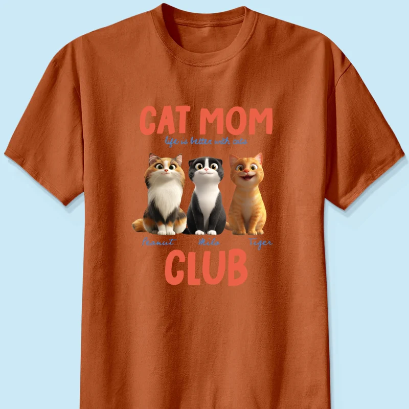 Life Is Better With Cats - Personalized Shirt - Gift For Cat Lovers - Image 27