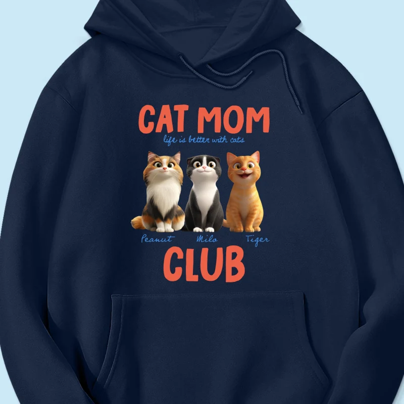 Life Is Better With Cats - Personalized Shirt - Gift For Cat Lovers - Image 57