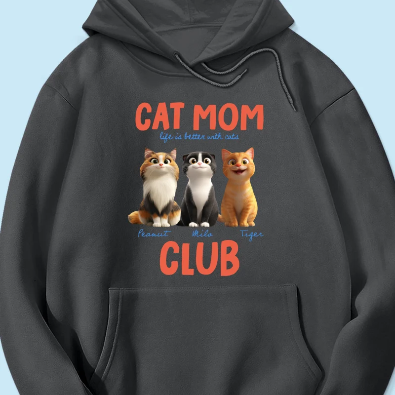 Life Is Better With Cats - Personalized Shirt - Gift For Cat Lovers - Image 58