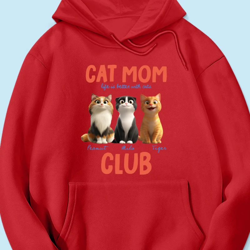Life Is Better With Cats - Personalized Shirt - Gift For Cat Lovers - Image 62