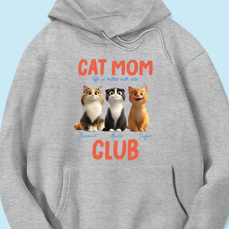 Life Is Better With Cats - Personalized Shirt - Gift For Cat Lovers - Image 65